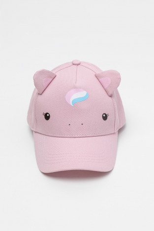 Кепка для девочки, артикул: ТК 80093, цвет: розовый