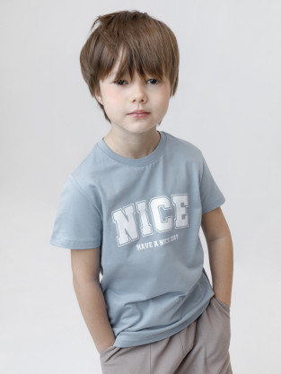 Футболка для мальчика, артикул: К 301914, цвет: синий