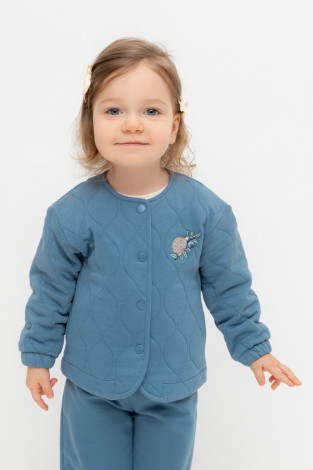 Жакет для девочки, артикул: КР 302549, цвет: синий