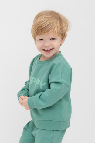 Свитшоты для мальчика, артикул: КР 302426, цвет: зеленый