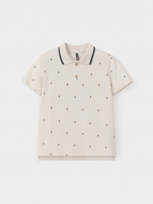 Футболка для мальчика, артикул: КР 302416-1, цвет: светло-бежевый
