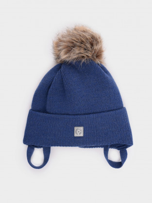 Шапка для мальчика, артикул: КВ 20395/ш, цвет: синий
