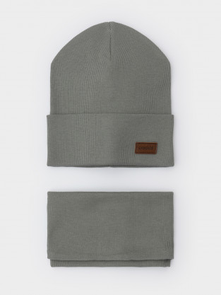 Шапка для мальчика, артикул: К 8149/25, цвет: зеленый