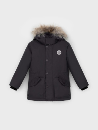 Куртки для мальчика, артикул: ВК 36106/3 ГР (98-122), цвет: темно-серый