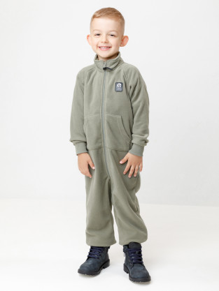 Комбинезон для мальчика, артикул: ФЛ 60006/7 ГР, цвет: зеленый
