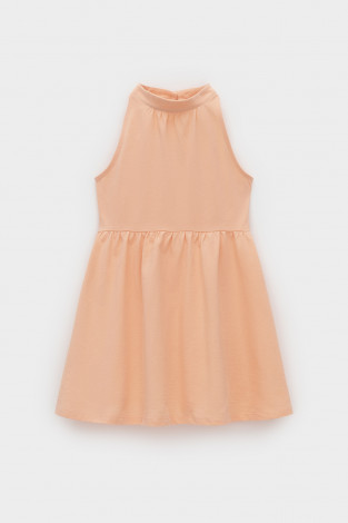 Платье для девочки, артикул: КР 5930, цвет: желтый