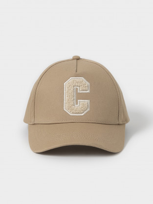 Кепка для мальчика, артикул: ТК 80125, цвет: бежевый