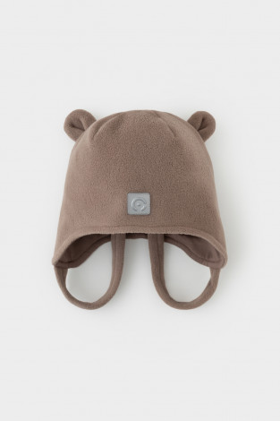 Шапка для мальчика, артикул: ФЛ 80012/25/3 ГР, цвет: коричневый
