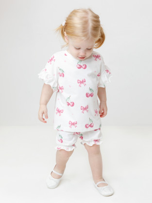 Шорты для девочки, артикул: КР 400683, цвет: сахар