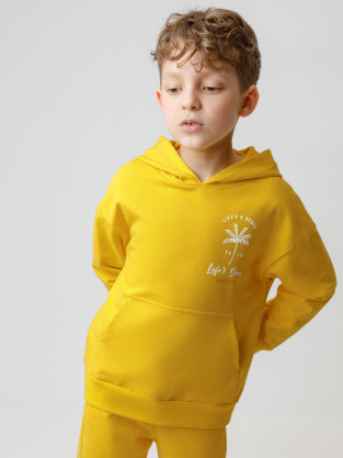 Джемпер для мальчика, артикул: КП 302333, цвет: желтый