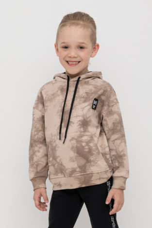 Толстовки для мальчика, артикул: КР 302601, цвет: бежевый