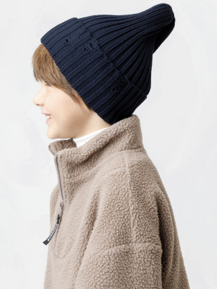 Шапка для мальчика, артикул: КВ 20445, цвет: синий