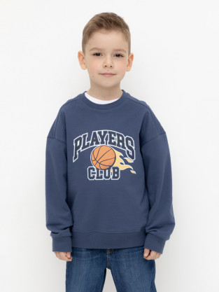 Свитшоты для мальчика, артикул: КР 302392, цвет: синий