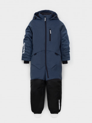 Комбинезоны утепленные для мальчика, артикул: ВК 60137/3 ГР, цвет: синий - 2 фото