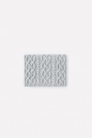 Шарф для мальчика, артикул: КВ 15001/ш, цвет: серый - 2 фото