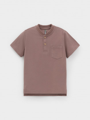 Футболка для мальчика, артикул: КР 302391, цвет: коричневый - 2 фото
