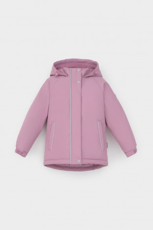Куртка для девочки, артикул: ВК 38096/4 ГР ( 92-128), цвет: розовый - 2 фото