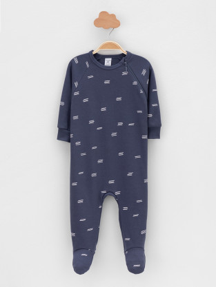 Комбинезон для новорожденных, артикул: К 6444-2уп, цвет: синий - 2 фото