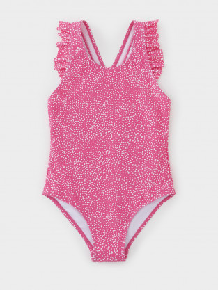 Купальник для девочки, артикул: ТК 16024/1н ФВ, цвет: светло-розовый - 2 фото