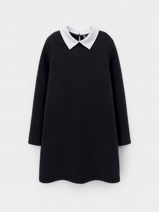 Платье для девочки, артикул: К 5934, цвет: черный - 2 фото