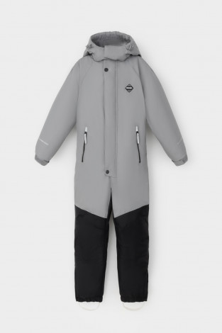Комбинезоны утепленные для мальчика, артикул: ВК 60122/4 ГР, цвет: серый - 2 фото