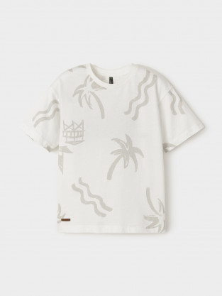 Футболка для мальчика, артикул: КР 303047, цвет: сахар - 2 фото