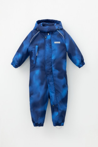 Комбинезоны утепленные для мальчика, артикул: ВК 60032/н/40 Ал, цвет: темно-синий - 2 фото