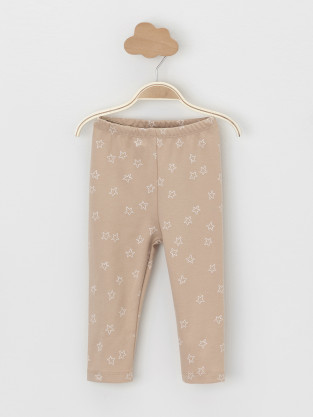 Брюки для новорожденных, артикул: К 400785-2уп, цвет: бежевый - 2 фото
