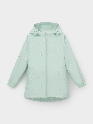Куртка для девочки, артикул: ВК 32144/н/9 Ал, цвет: зеленый - 2 фото