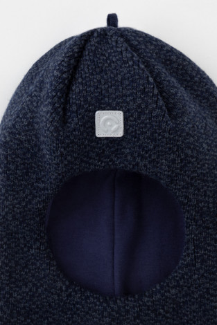 Шапка для мальчика, артикул: КВ 20398/ш, цвет: синий - 2 фото