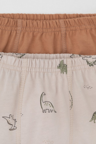 Трусы для мальчика, артикул: К 1930-2уп, цвет: бежевый - 2 фото