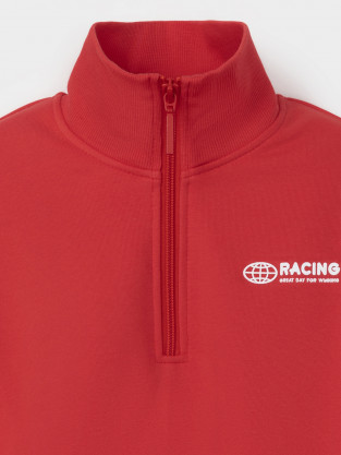 Свитшоты для мальчика, артикул: КР 303025-1, цвет: красный - 2 фото