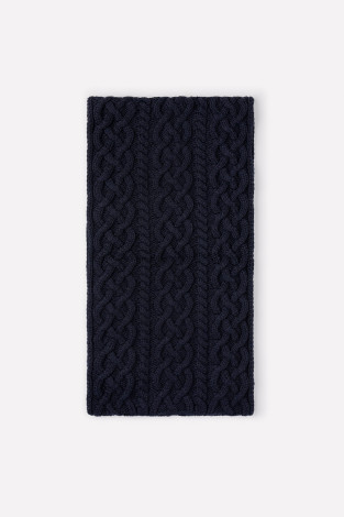 Шарф для мальчика, артикул: КВ 15001/ш, цвет: синий - 2 фото