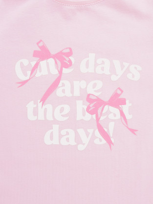 Лонгсливы для девочки, артикул: КР 302831-1, цвет: светло-розовый - 2 фото