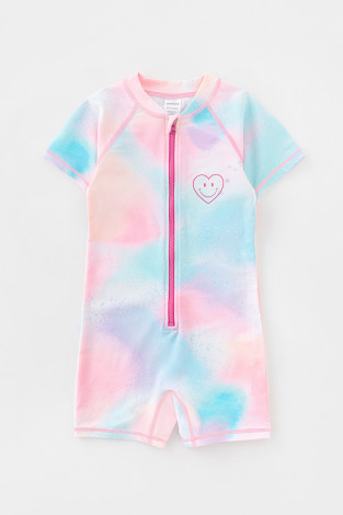 Купальник для девочки, артикул: ТК 16007/10н ФВ, цвет: мульти - 2 фото