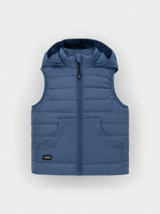 Жилеты для мальчика, артикул: ВК 35009/21 ГР, цвет: темно-синий - 2 фото