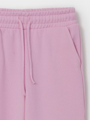 Брюки для девочки, артикул: КР 400935-1, цвет: розовый - 2 фото