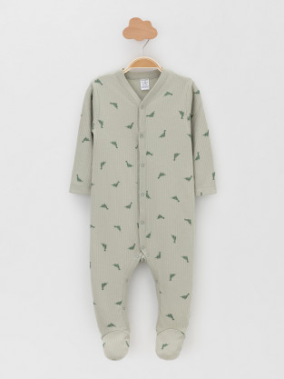 Комбинезон для новорожденных, артикул: К 6523-2уп, цвет: хаки - 2 фото