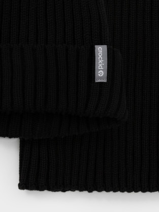 Комплект вязаный для мальчика, артикул: КВ 22021, цвет: черный - 2 фото