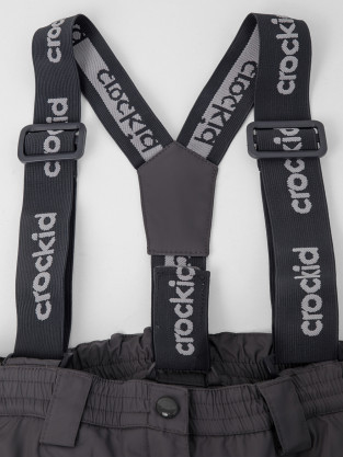 Брюки утепленные, артикул: ВК 40006/25/1 ГР, цвет: темно-серый - 2 фото