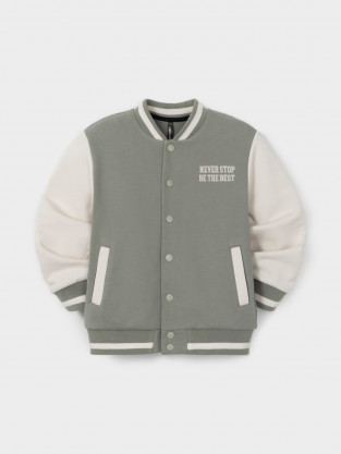 Жакет для мальчика, артикул: КР 302841, цвет: хаки - 2 фото