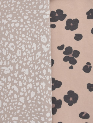 Комбинезон для новорожденных, артикул: К 6444-2уп, цвет: бежевый - 2 фото