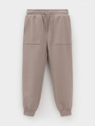 Брюки для мальчика, артикул: КР 400838, цвет: коричневый - 2 фото