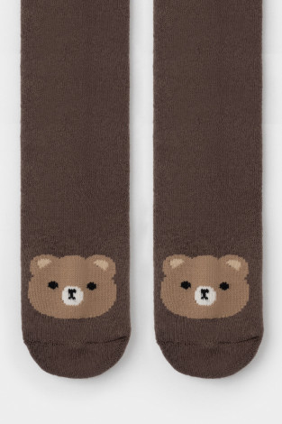 Колготки для мальчика, артикул: К 9252/2 ФВ, цвет: коричневый - 2 фото