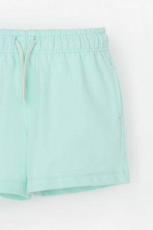 Шорты для девочки, артикул: КР 400548-1, цвет: зеленый - 2 фото