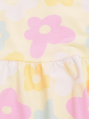 Платье для девочки, артикул: КР 5976-1, цвет: желтый - 2 фото