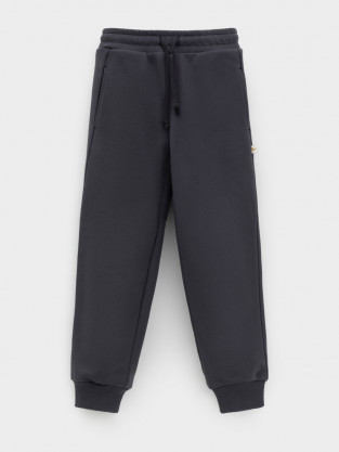 Брюки для девочки, артикул: КР 400886, цвет: коричневый - 2 фото