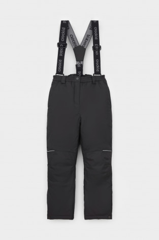 Брюки утепленные, артикул: ВК 40006/24/1 ГР, цвет: темно-серый - 2 фото