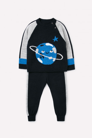 Комплект для мальчика, артикул: К 853/ш, цвет: синий - 2 фото