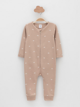 Комбинезон для новорожденных, артикул: К 6522-2уп, цвет: бежевый - 2 фото